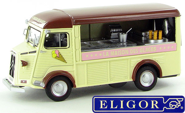 Citroën H publicitaire Bichoco Biscottes Prior 1/43 - Eligor 101467