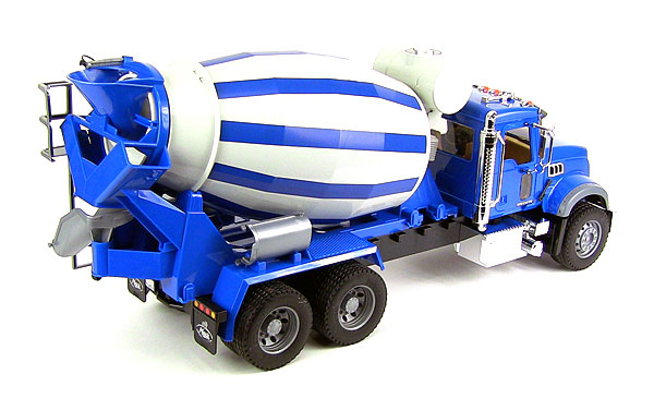 bruder mack granite cement mixer