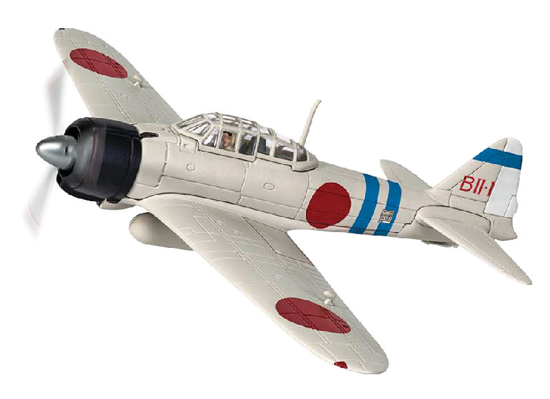 Mitsubishi A6M2 Zero Japanese Fighter 1/72 Scale Diecast Model