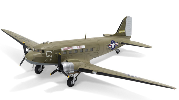 1948 1:72 Die-Cast Airplane AA38209 Corgi Douglas C-47A Skytrain 