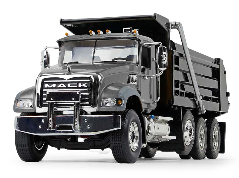 Mack Granite Orange Plastic Dump Truck w/Lights & Sounds 1/24 First Gear 70-0597