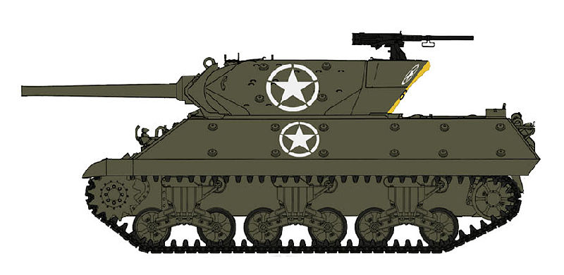 Hobby Master 1/72 M10 Wolverine US Army 601st Tank Destroyer Btn Italy HG3424 